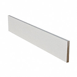 Prefinished Primed Poplar Solid Hardwood 3/4 in thick x 7.25 in wide x 60 in Length Riser